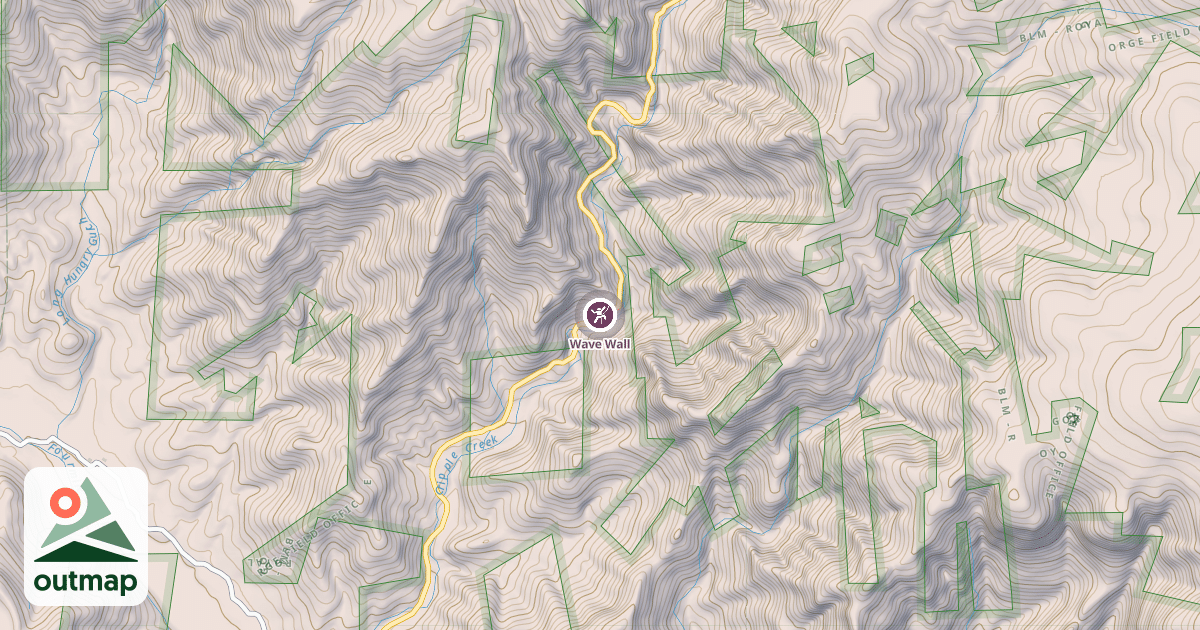 Map of Wave Wall