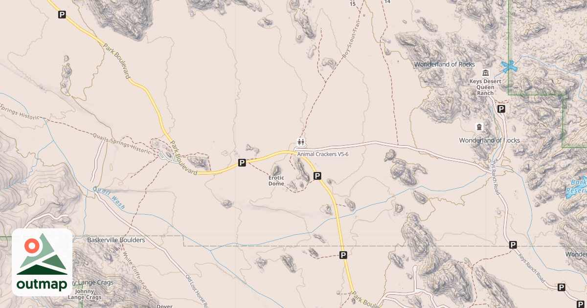 Map of Animal Crackers
