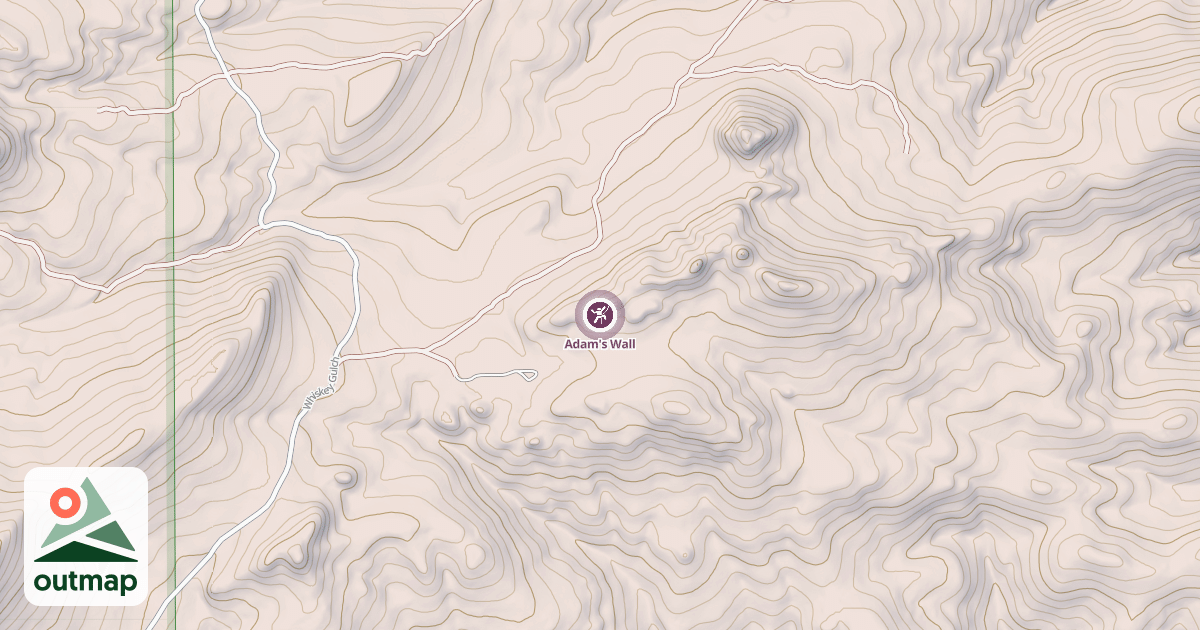 Map of Adam's Wall