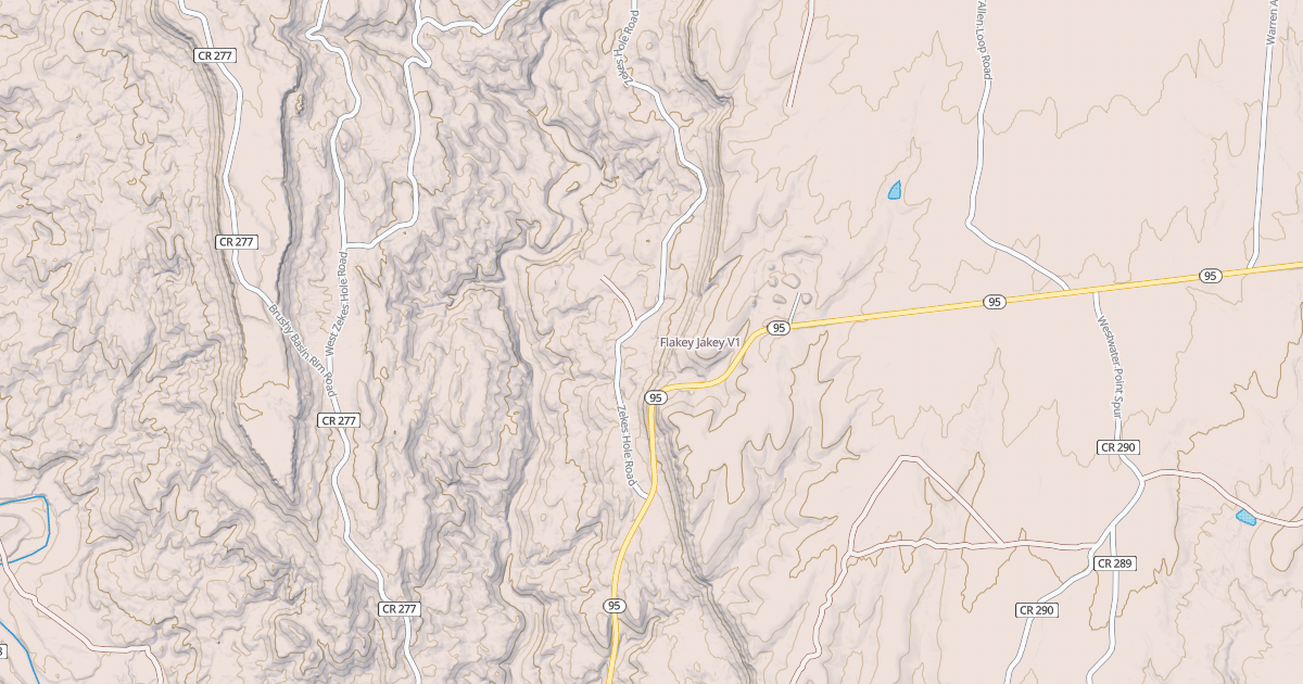 Map preview of Flakey Jakey