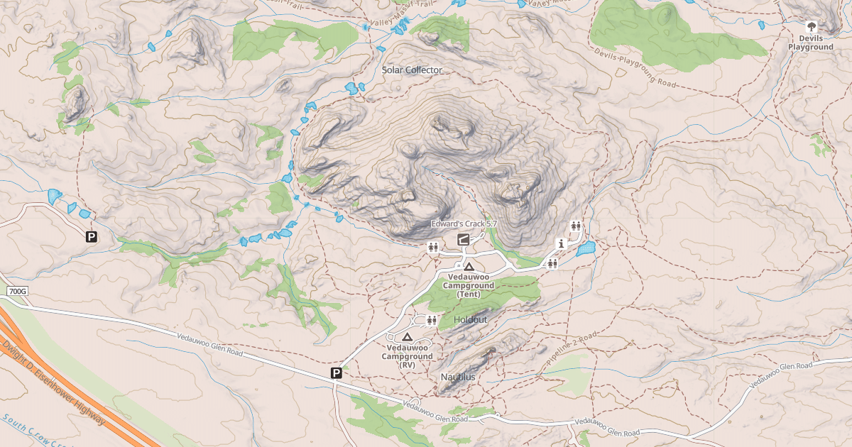 Map preview of Edward's Crack
