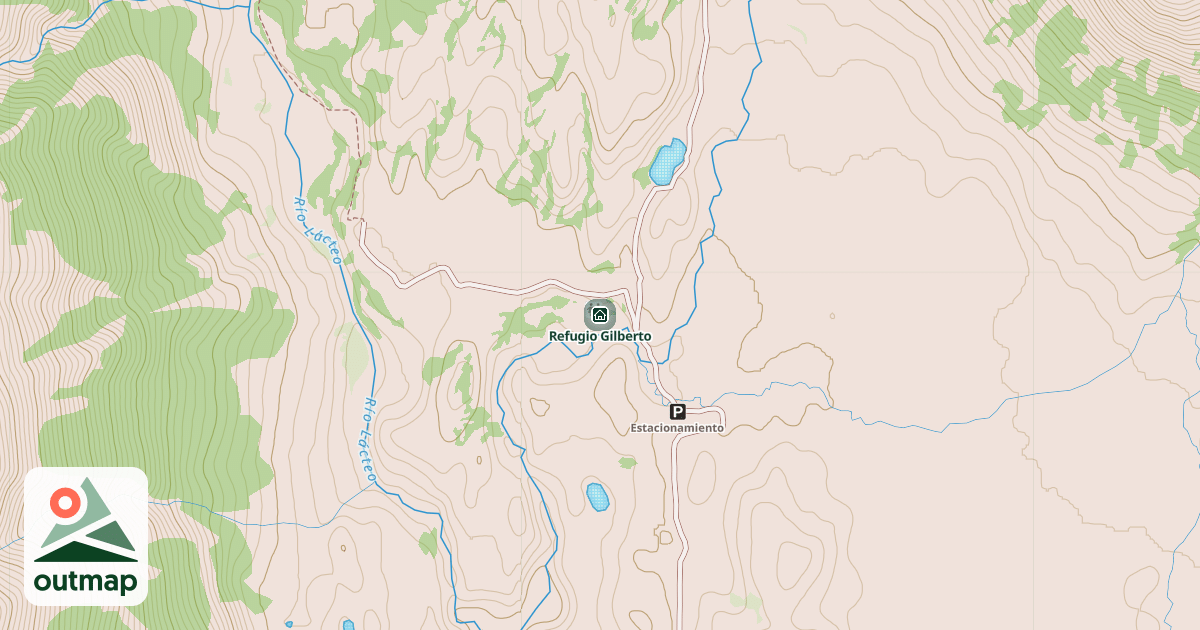 Map of Refugio Gilberto