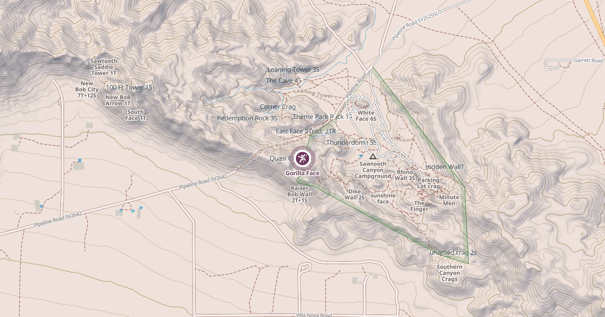Map preview of Gorilla Face