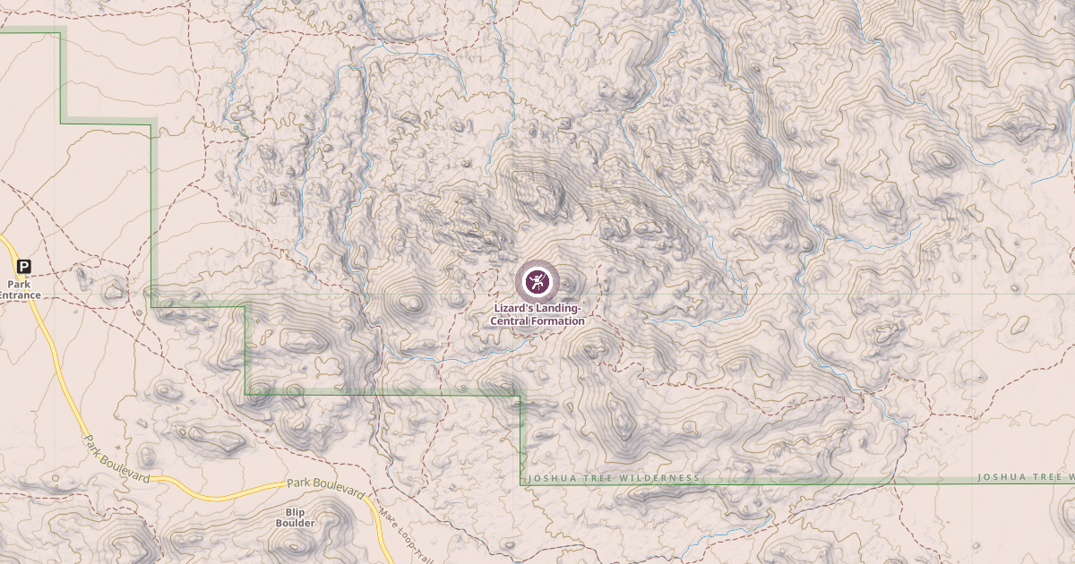 Map preview of Lizard's Landing-Central Formation