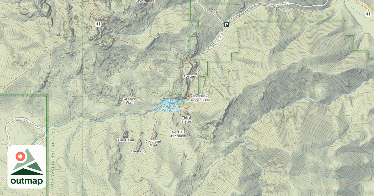 Map of The Black Dagger