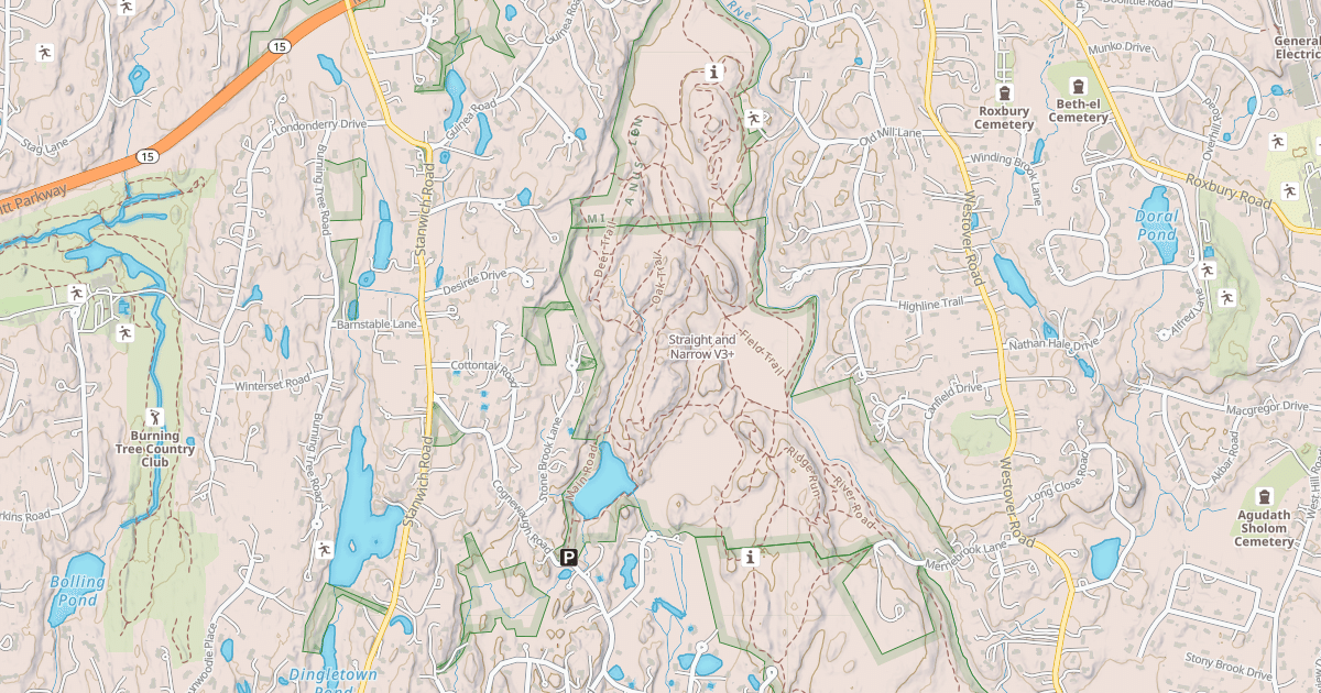 Map preview of Straight and Narrow