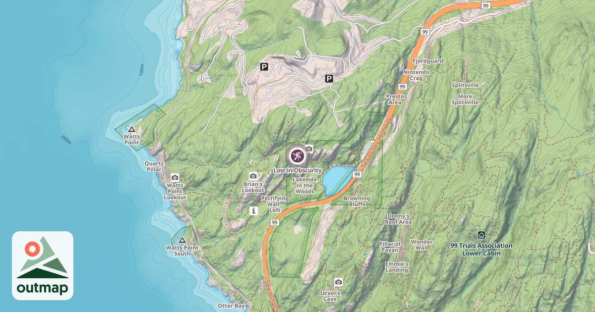 Map of Lost in Obscurity