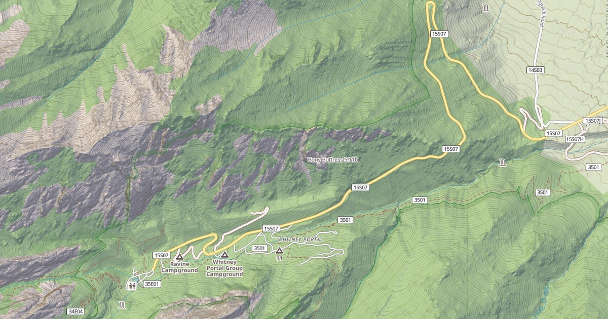 Map preview of Bony Buttress