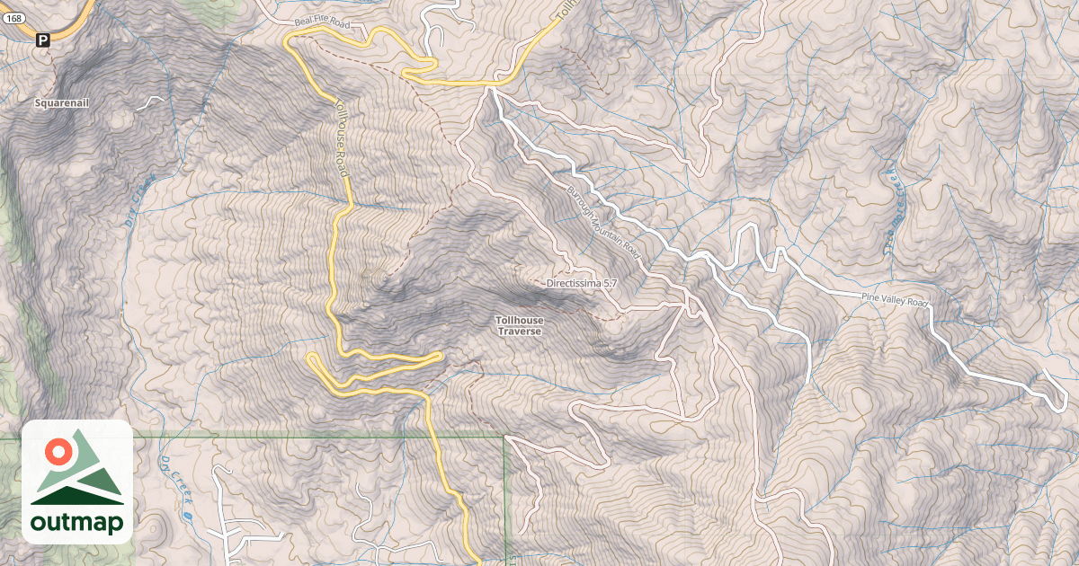 Map of Directissima