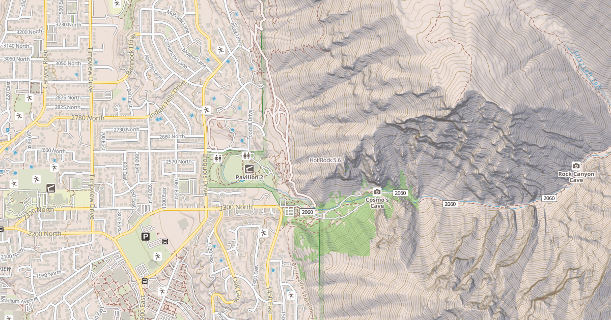 Map preview of Hot Rock