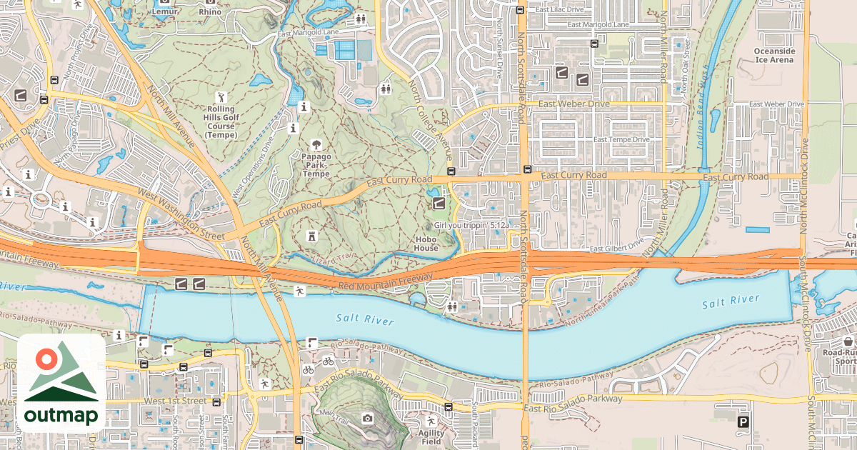 Map of Girl you trippin'