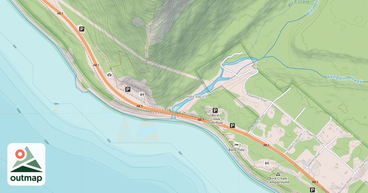 Map of Right slab