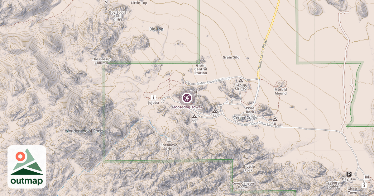 Map of Moosedog Tower