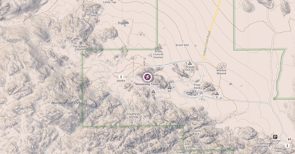 Map preview of Moosedog Tower