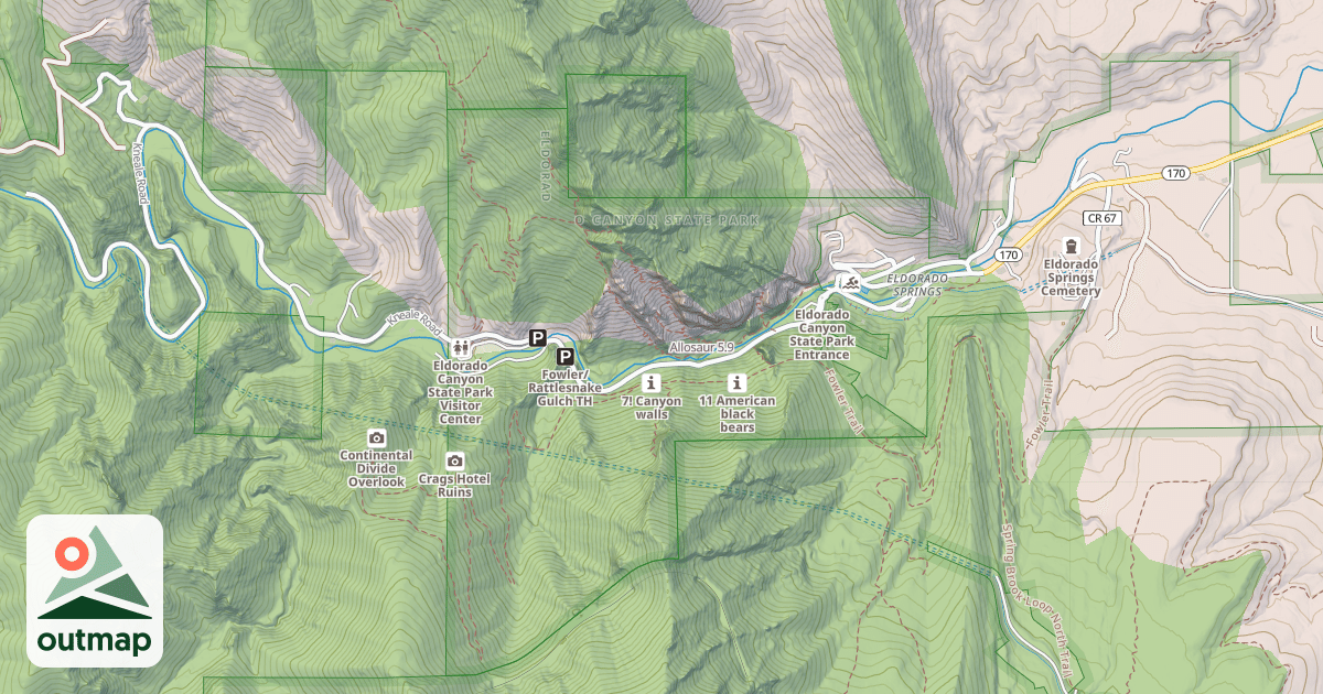 Map of Allosaur