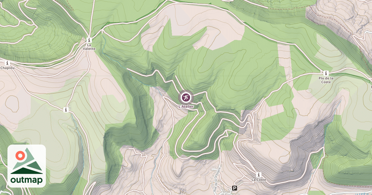 Map of L'Atelier