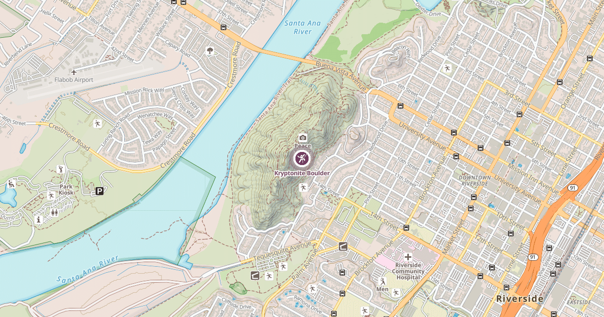 Map preview of Kryptonite Boulder