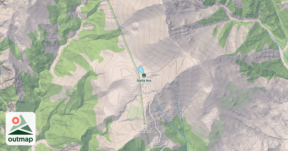 Map of Stella Hut