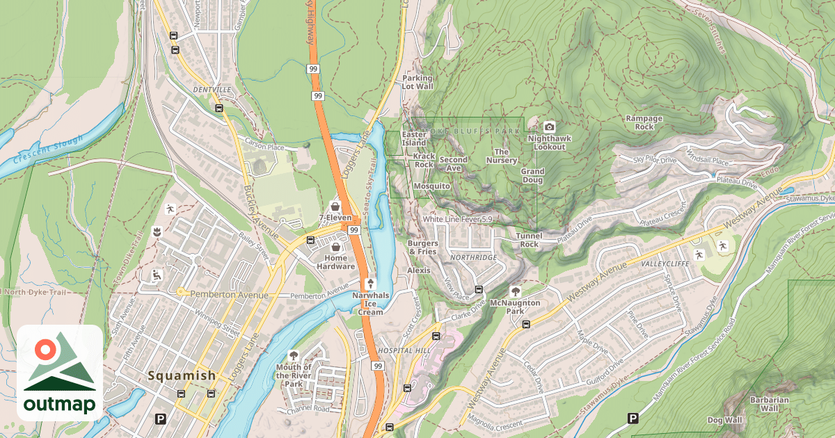 Map of White Line Fever