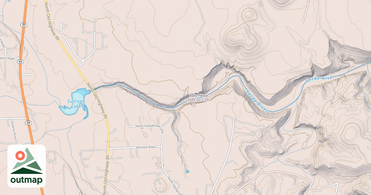 Map of Baby Please Dont Go