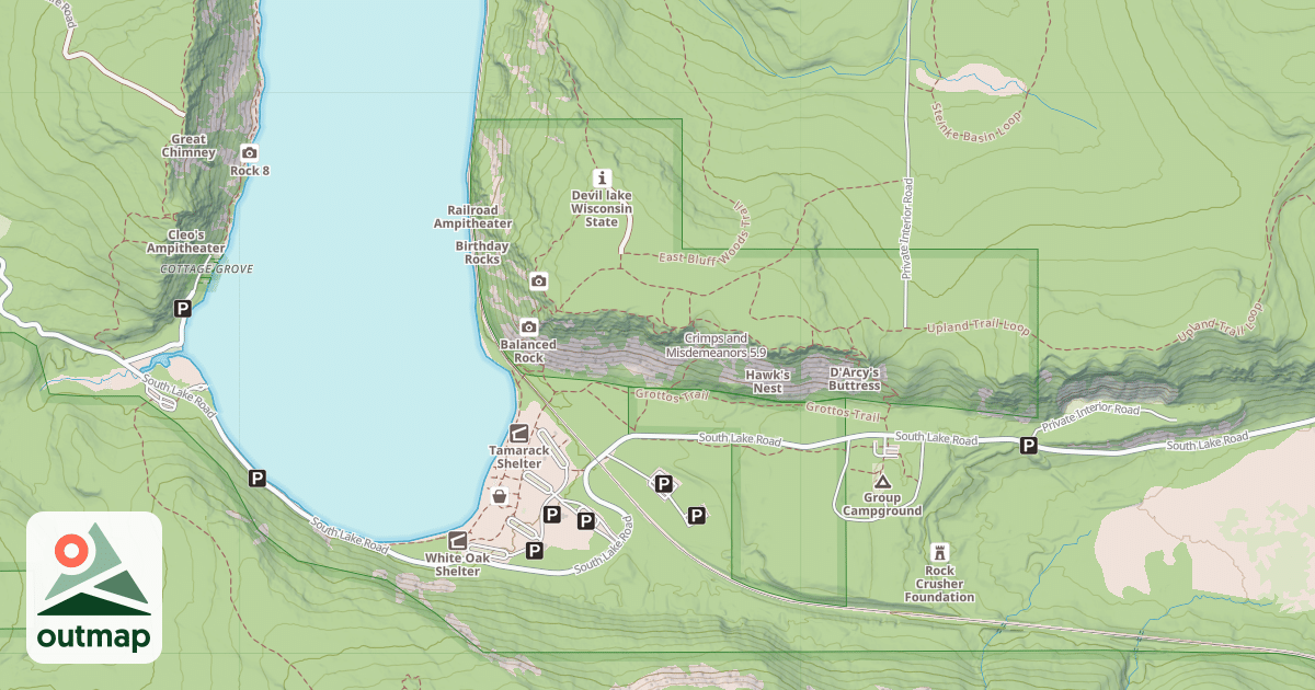 Map of Crimps and Misdemeanors