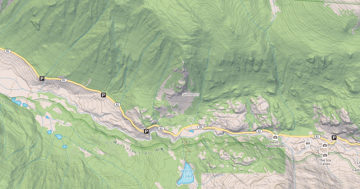 Map preview of Ski Pole