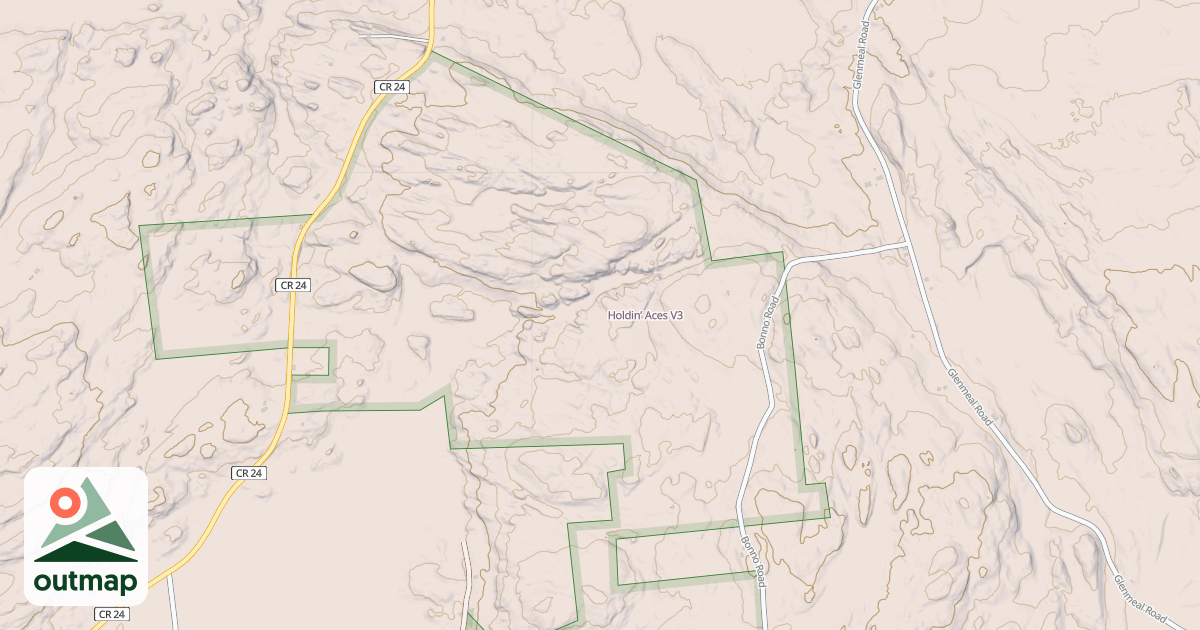 Map of Holdin’ Aces