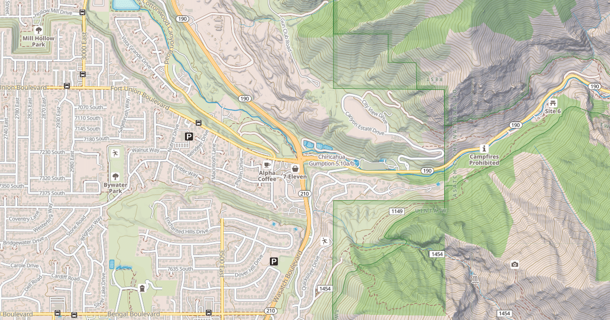 Map preview of Chiricahua Gumption