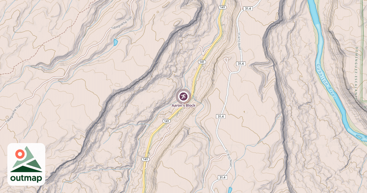 Map of Aaron's Block