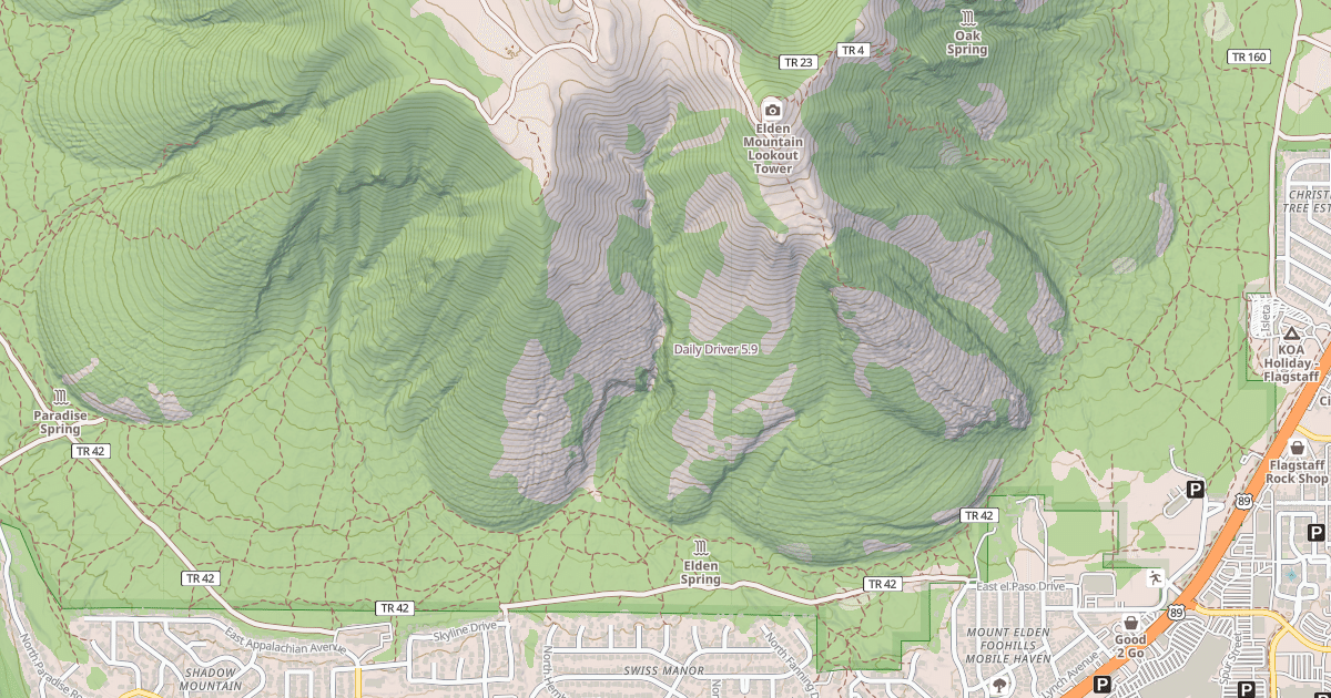 Map preview of Daily Driver