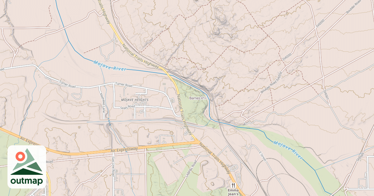 Map of Barnes
