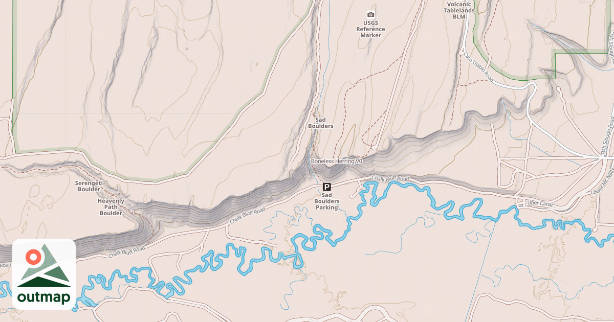 Map of Boneless Herring