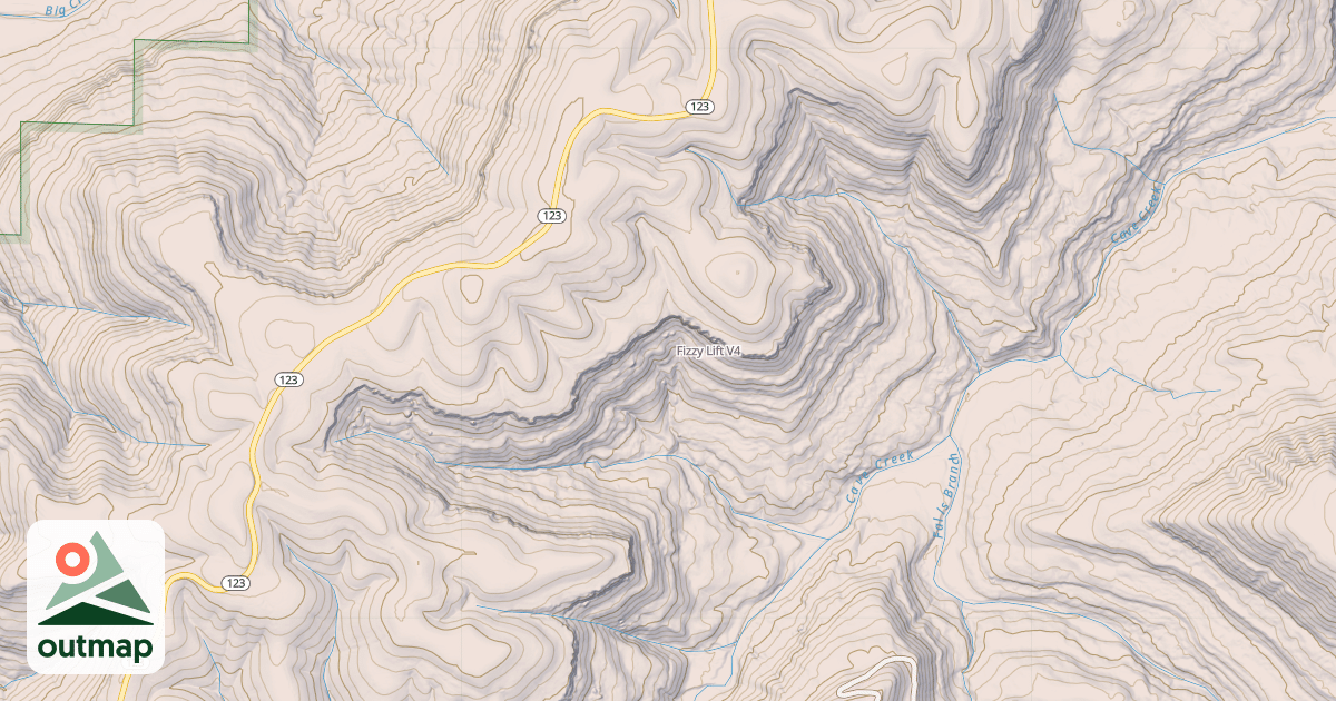 Map of Fizzy Lift