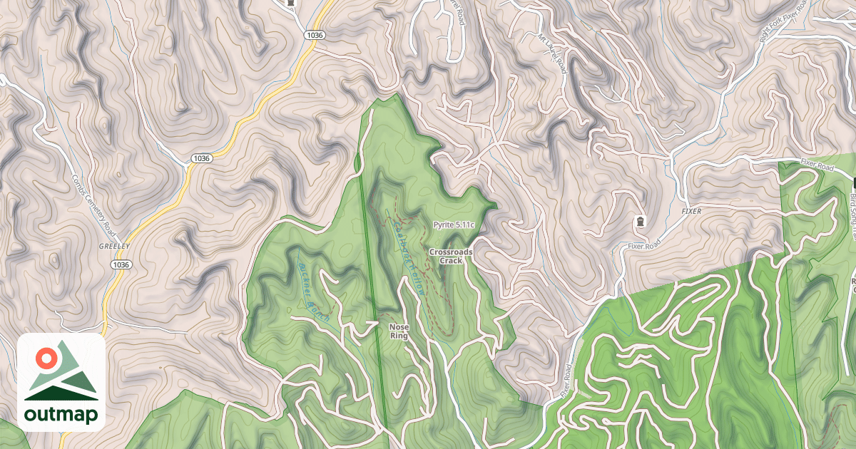 Map of Pyrite