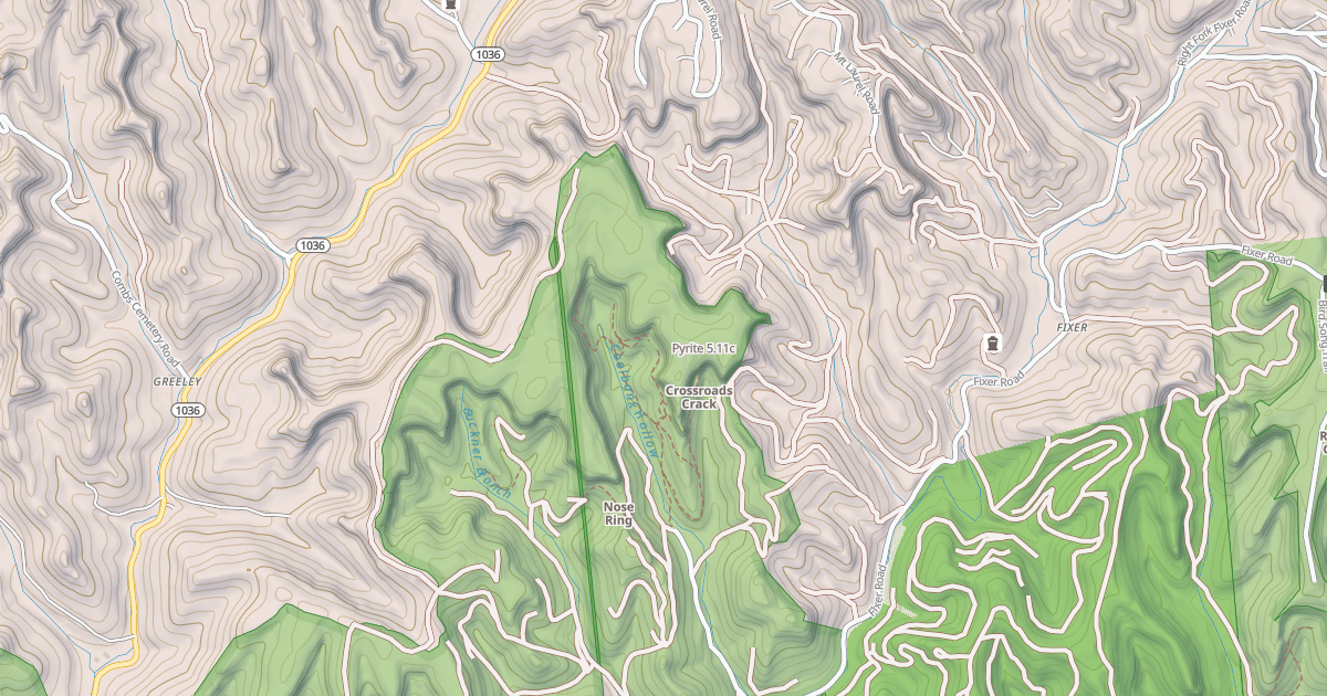 Map preview of Pyrite