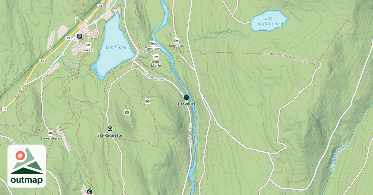 Map of Draveurs