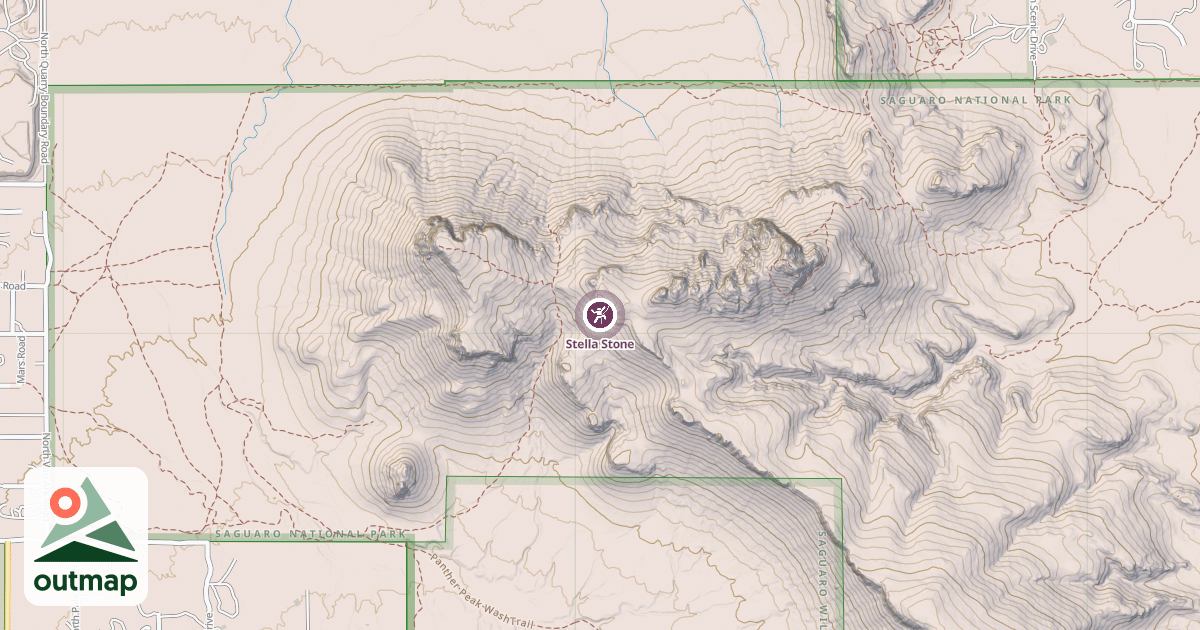 Map of Stella Stone