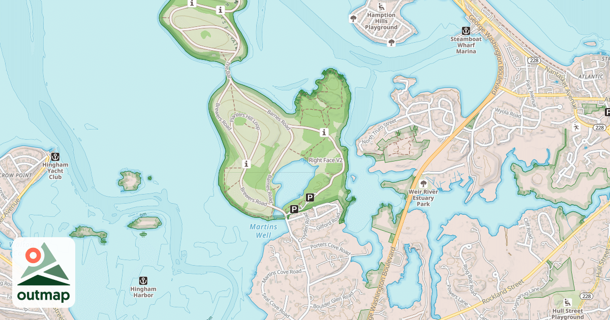 Map of Right Face