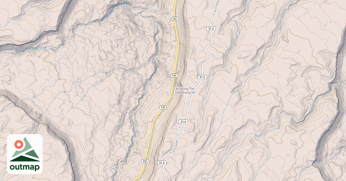 Map of All Along The Diphthong