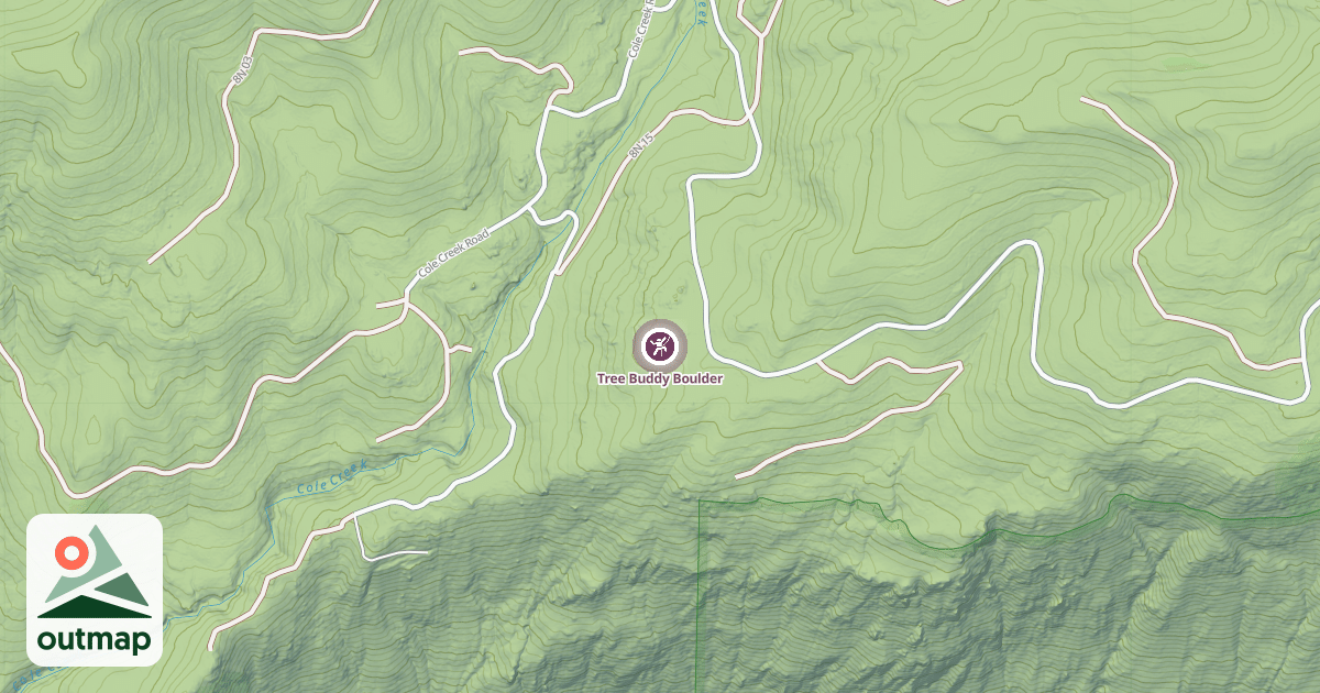 Map of Tree Buddy Boulder