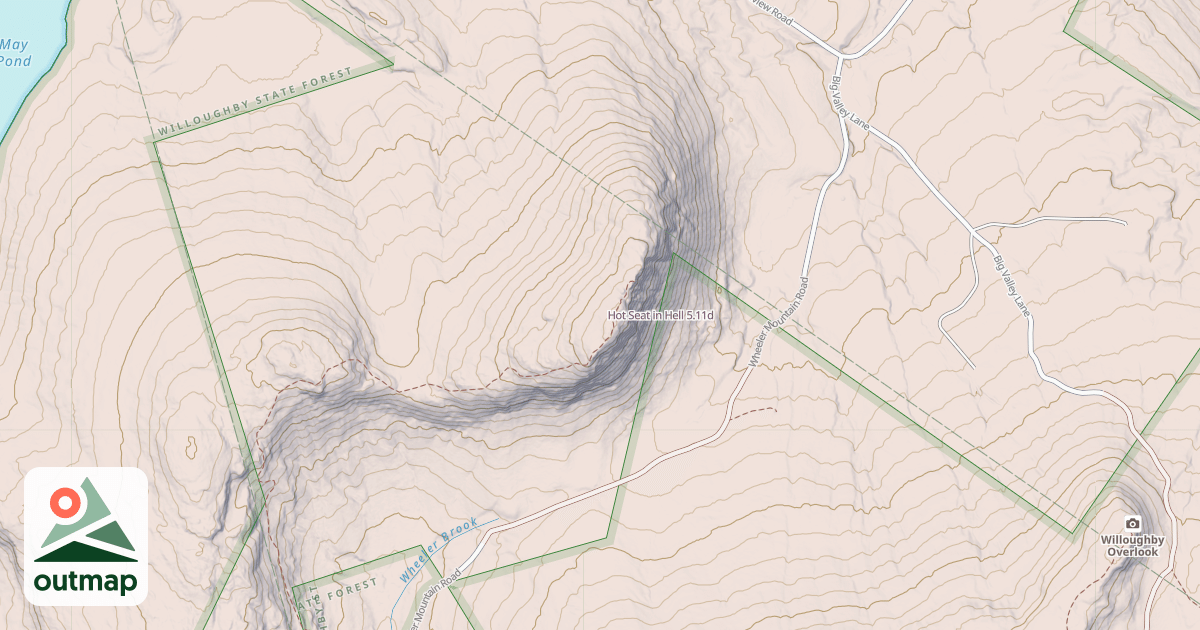 Map of Hot Seat in Hell