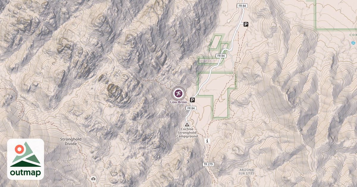 Map of Low Brow