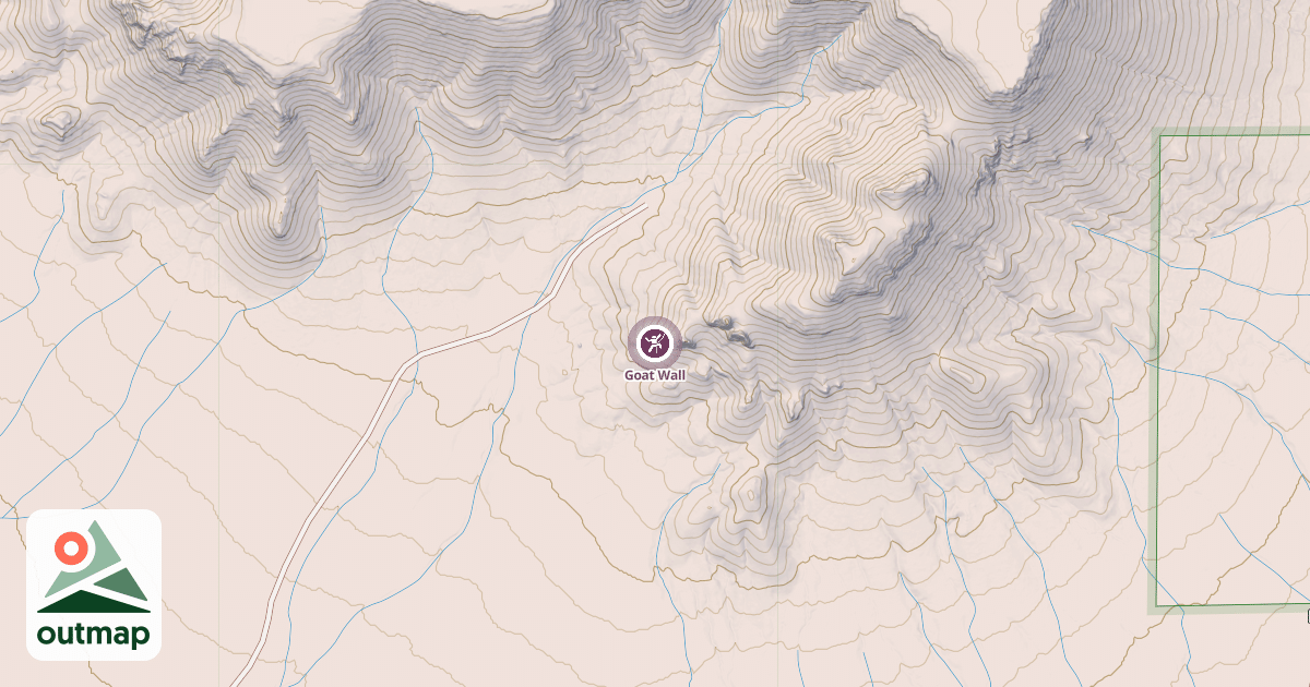 Map of Goat Wall