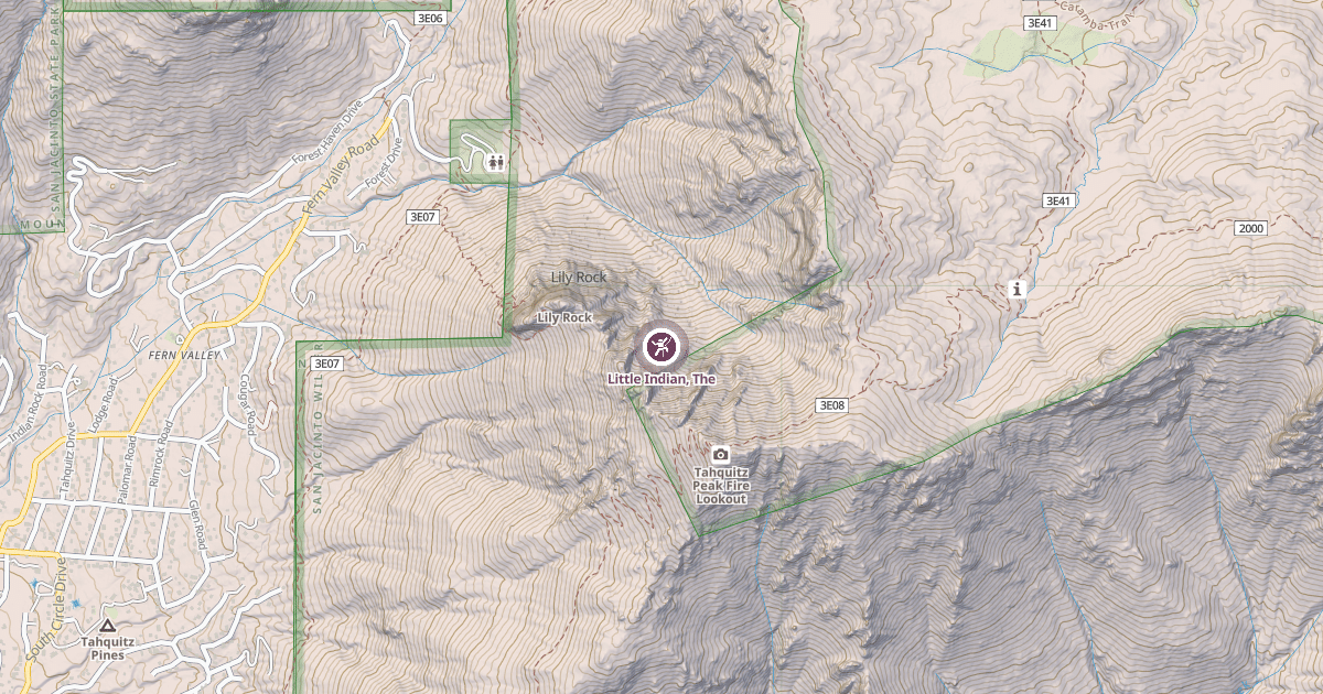 Map preview of Little Indian, The