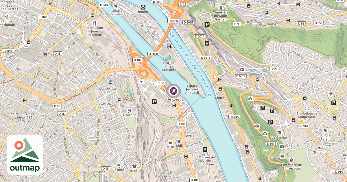 Map of Arkose