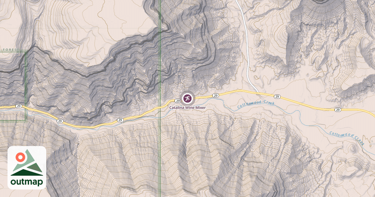 Map of Catalina Wine Mixer