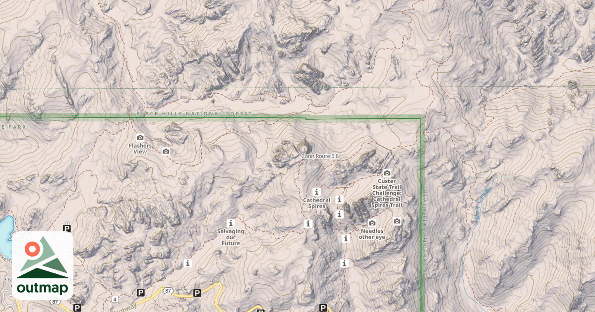 Map of Conn Route