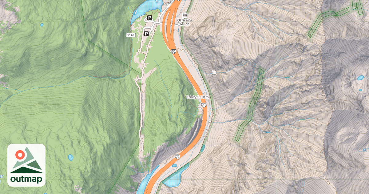 Map of Trinity