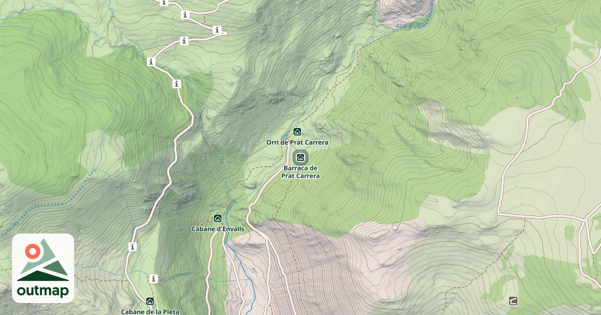 Map of Barraca de Prat Carrera