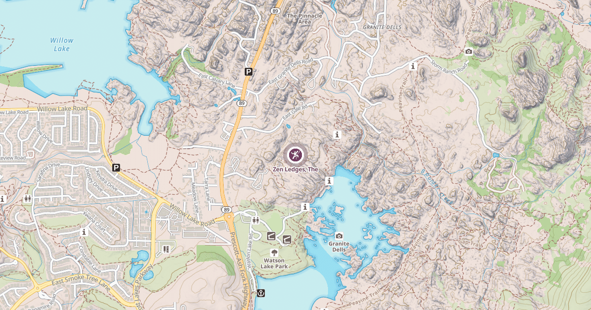 Map preview of Zen Ledges, The